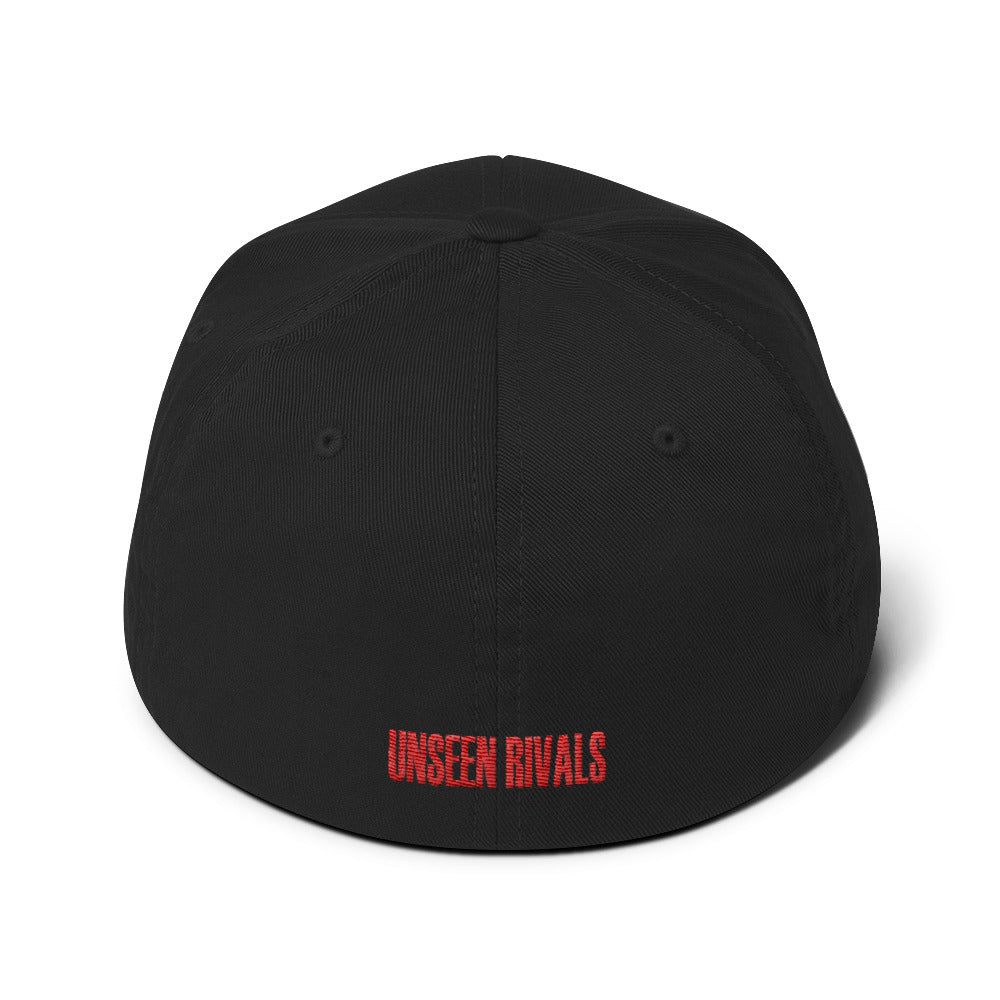 Unseen Rivals Black/Red Logo Hat